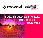 Movavi Video Editor 2024 - Retro Style Music Pack DLC Steam CD Key