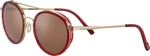 Serengeti Geary Red Streaky/Bold Gold/Mineral Polarized Drivers Gold M Lifestyle okuliare