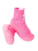 Dětské protiskluzové ponožky pro holčičky Yoclub s gumovou podrážkou OBO-0174G-0600