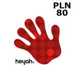 Heyah 80 PLN Mobile Top-up PL