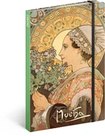 Notes Alfons Mucha - Bodlák, linkovaný
