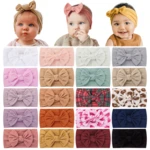 Baby Headband Nylon Infants Toddlers Elastic Hair Band for Newborn Kids Headwear Bowknot Kids Hair Accessories Baby Accessories