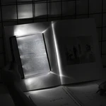 Multifunctional Acrylic LED Flat Night Vision Reading Lamp Student Bedroom Light Simple Light Board Home Supplies