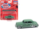 1950 Dodge Coronet Gypsy Green Metallic 1/87 (HO) Scale Model Car by Classic Metal Works