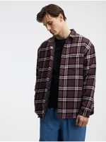Burgundy men's shirt jacket VANS Kesler - Men's