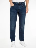 Dark blue men straight fit jeans Tommy Hilfiger - Men