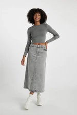 DEFACTO A Cut Skirt