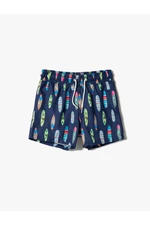 Koton Printed Swimwear Tie Waist