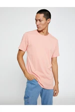 Koton Basic T-shirt. Slim Fit Crew Neck Short Sleeved Cotton.