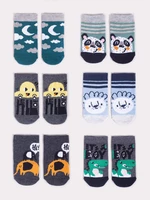 Yoclub Kids's 6Pack Baby Boy's Socks SKA-0123C-AA00-002