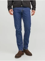 Blue Mens Slim Fit Jeans Jack & Jones Mike - Men