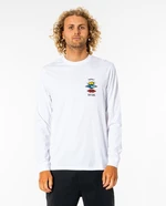 T-Shirt Rip Curl SEARCH ICON L/S TEE White