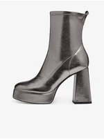 Tamaris Women's Heeled Ankle Boots in Silver - Women