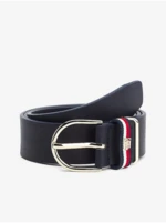 Dark Blue Women's Leather Strap Tommy Hilfiger Corp - Women