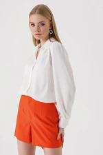 Bigdart 20137 Lightly Flowy Shirt - White