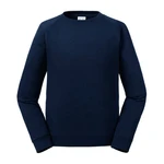 Navy blue children's sweatshirt Raglan - Authentic Russell