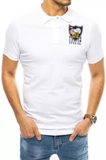 Polo shirt embroidered with white Dstreet