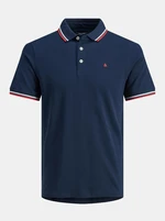 Dark blue polo shirt Jack & Jones Paulos - Men