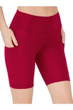 LOS OJOS Women's Claret Red High Waist Consolidator