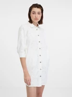Orsay White Denim Shirt Dress - Women