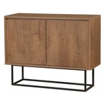 Szafka w dekorze orzecha 90x72 cm Rodez – Kalune Design