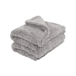 Pluszowy koc w kolorze taupe Tiseco Home Studio Teddy, 130x170 cm