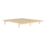 Łóżko dwuosobowe z drewna sosnowego ze stelażem 180x200 cm Pace – Karup Design