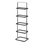 Czarny metalowy regał na buty Tower Shoe Rack – YAMAZAKI