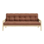 Sofa wielofunkcyjna Karup Design Grab Natural Clear/Clay Brown