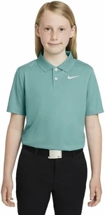 Nike Dri-Fit Victory Boys Golf Polo Washed Teal/White XL