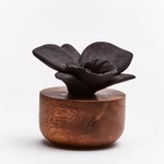 Difuzor de design cu motivul Orhidee din Nepal, negru- ANOQ