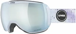 UVEX Downhill 2100 WE Arctic Blue Mat Mirror White/CV Green Okulary narciarskie