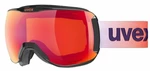 UVEX Downhill 2100 Black Shiny Mirror Scarlet/CV Orange Síszemüvegek