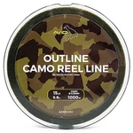 Avid carp vlasec outline camo reel line - 1000 m 0,33 mm 6,8 kg 15 lb