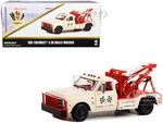 1967 Chevrolet C-30 Dually Wrecker Tow Truck "51st Annual Indianapolis 500 Mile Race Official Truck" Beige and Red with Red Interior 1/18 Diecast Mod