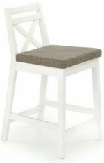 HALMAR barová židle Borys low bílá/inari 23