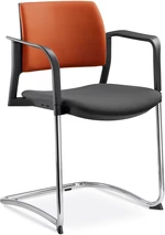 LD SEATING konferenční židle DREAM+ 104BL-Z-N4,BR, kostra chrom
