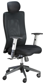 ALBA kancelářská židle LEXA s podhlavníkem, černá