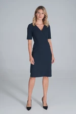 Figl Woman's Dress M851 Navy Blue