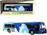 Proterra ZX5 Battery-Electric Transit Bus 140 Express "Mission College" Santa Clara Valley (California) White and Blue "The Bus &amp; Motorcoach Coll