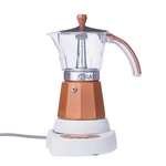 Moka konvice G.A.T. Vintage 4-6 šálků (hnědá),G.A.T. Vintage 4-6 elektrická moka konvice hnědá