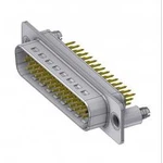 D-SUB zástrčka Deltron Connectors 180 °, pólů 44, pájené, piny, 1 ks