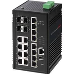 Průmyslový ethernetový switch EDIMAX Pro, IGS-5416P, 16 + 4 porty, funkce PoE
