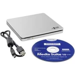 Externí DVD vypalovačka HL Data Storage GP70NS50.AHLE10B Retail USB 2.0 stříbrná