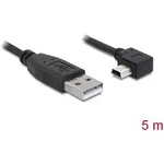 Kabel Delock DELOCK Kabel USB 2.0-A > USBmini 5pin 5m 82684, 5.00 m, černá