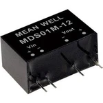 DC/DC měnič napětí, modul Mean Well MDS01M-12, 84 mA, 1 W, Počet výstupů 1 x