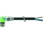Neupravený zástrčkový konektor pro senzory - aktory Murr Elektronik 7000-08121-6200500 5.00 m, 1 ks