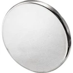 Basetech BT-2266566 magnet, (Ø x v) 10 mm x 1 mm, disk, stříbrná, 10 ks