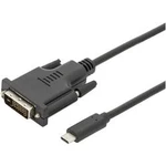 USB-C kabelový adaptér Digitus AK-300332-020-S AK-300332-020-S, 2.00 m, černá