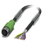 Připojovací kabel pro senzory - aktory Phoenix Contact SAC-8P-10,0-PUR/M12FS SH VA 1400389 zásuvka, rovná, 10.00 m, 50 ks
